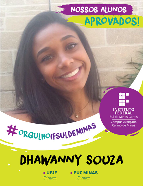 Dhawanny Souza Direito UFJF PUC Minas